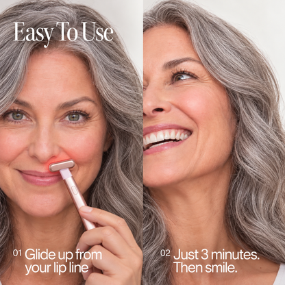 LumaLift™ Red Light Therapy Wand To Erase Smoker’s Lines