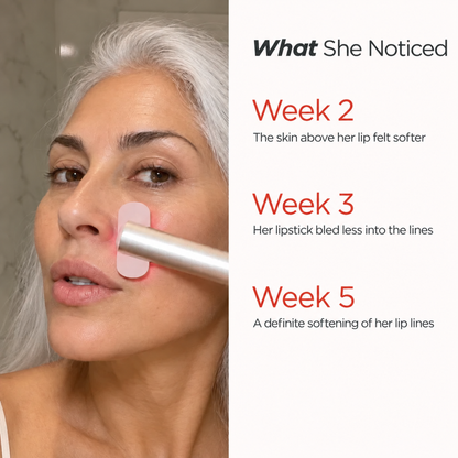 LumaLift™ Red Light Therapy Wand To Erase Smoker’s Lines