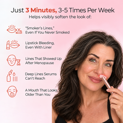 LumaLift™ Red Light Therapy Wand To Erase Smoker’s Lines