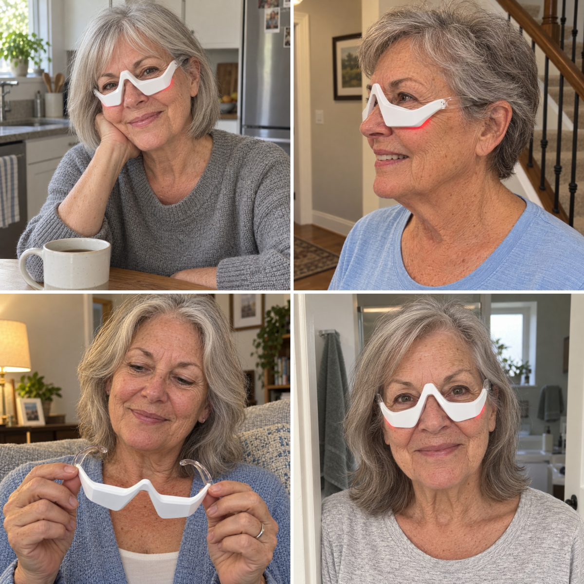 ReLumen® 2-in-1 Red Light Therapy + EMS To Erase Eye Bags